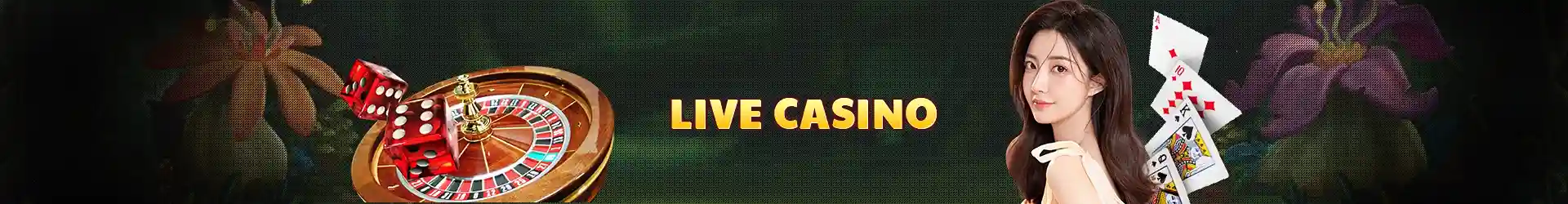 BINIJILI live casino dealer welcoming players